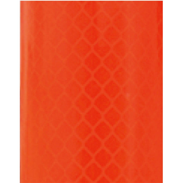 安全機器 PX蛍光反射スノーポール 40-3PX型 オレンジシート2 剣先なし