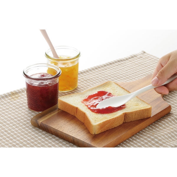 なめらかヨーグルトスプーン 3本セット(ピンク・ホワイト