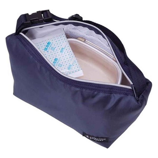 qhmirai専用 トルネ ランチバッグ 保冷 保冷弁当袋 2段用 シンプル 193148 1個