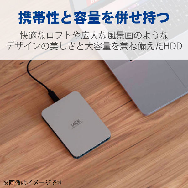 HDD 外付け 2TB ポータブル 3年保証 Mobile Drive HDD STLP2000400 ...
