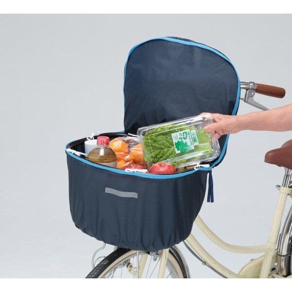 川住製作所 川住 KW-252NV BL 大型前カゴカバー丸形 4986012111070 1個