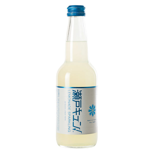 齋藤飲料工業 瀬戸キュン！レモネードスパークリング 瓶 330ml 1箱（20本入） - アスクル