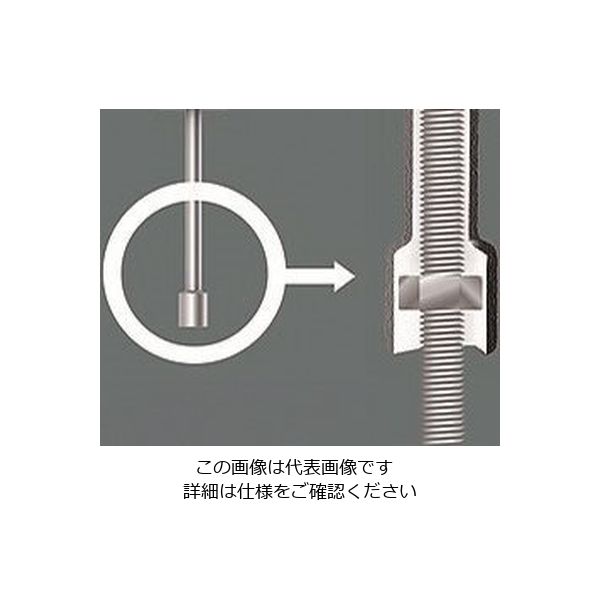 エスコ 11/32”x75mm [Nut]ドライバー(インチ) EA560GE-4 1セット(3個