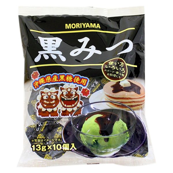 ポーション】守山乳業 MORIYAMA 黒みつ 1セット（30個：10個入×3袋