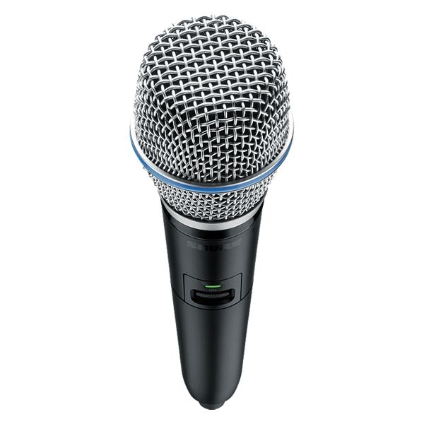 SHURE GLX-D2+ハンドヘルド型送信機 BETA87Aマイクヘッド GLXD2