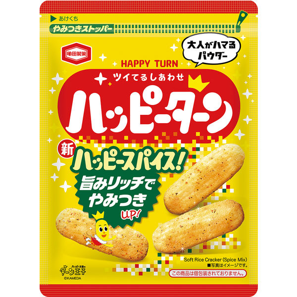 ハッピーターンスパイス 73g 6袋 亀田製菓 おせんべい あられ