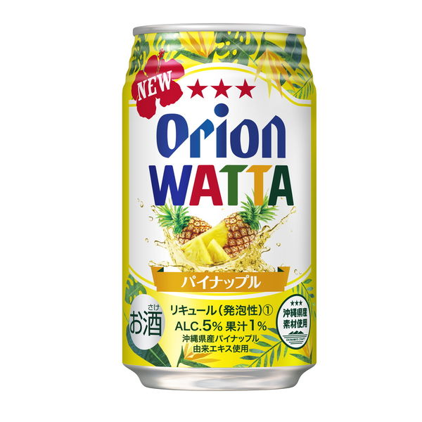 チューハイ 酎ハイ サワー オリオン WATTA (ワッタ) パイナップル 缶