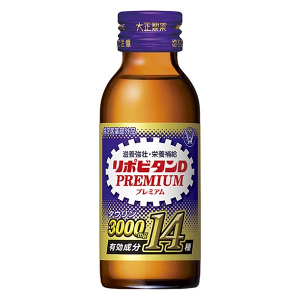 大正製薬 リポビタンDプレミアム 100mL 1セット（30本） - アスクル
