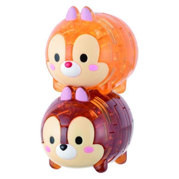 ハナヤマ クリスタルギャラリー ツムツム チップ&デール 65740 1