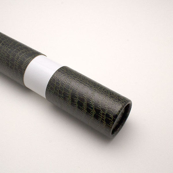 山櫻 賞状筒 B4用 丸筒 森林認証マーク入 ワニ柄 紙筒 CoC 賞状入れ