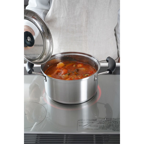 和平フレイズ ローザー IH対応両手鍋24cm RB-2318 1個 - アスクル