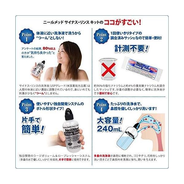 ニールメッド サイナスリンス 1本+100包 - 衛生日用品