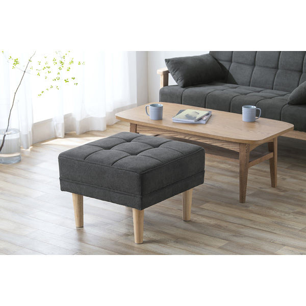 アイリスオーヤマ オットマン ダークグレー WFS-OT 1台（直送品