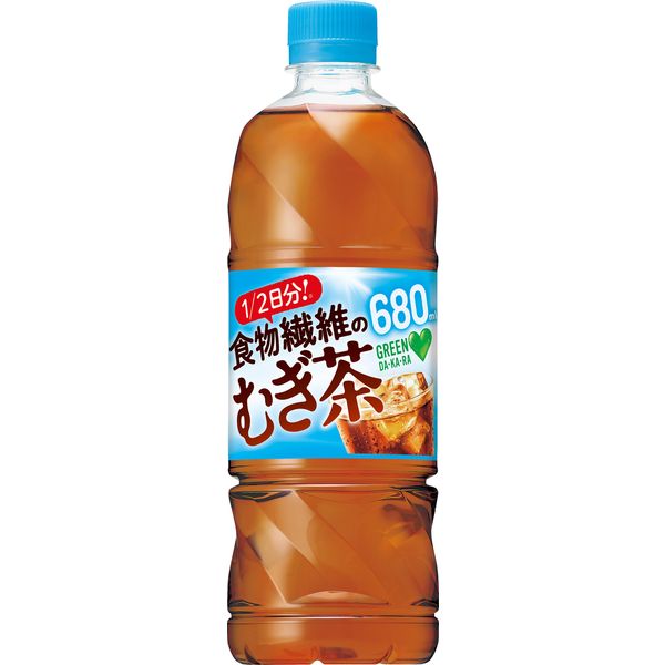 サントリー GREEN DA・KA・RA グリーンダカラ やさしい麦茶 VD用 600ml