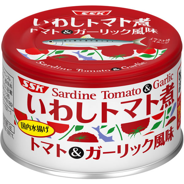 いわしトマト煮 トマト＆ガーリック風味 1セット（5缶） 清水食品 缶詰