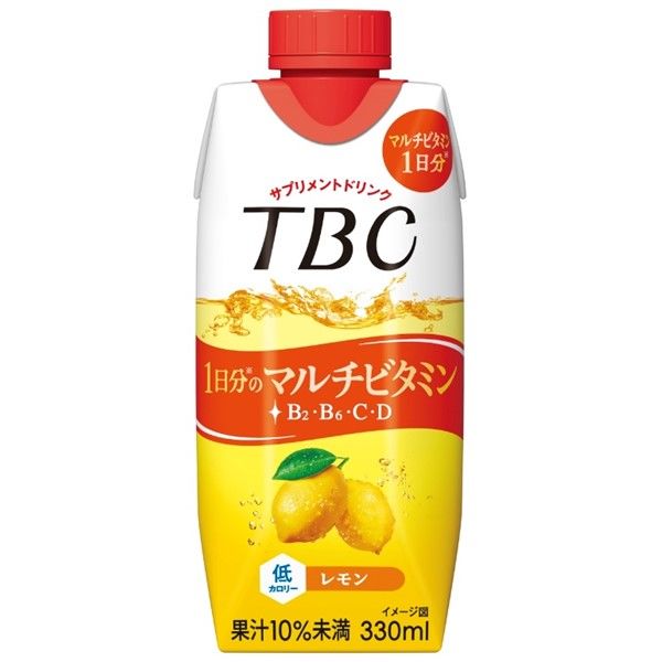 森永乳業 TBC 1日分のマルチビタミン レモン 330ml 1箱（12本入） 紙