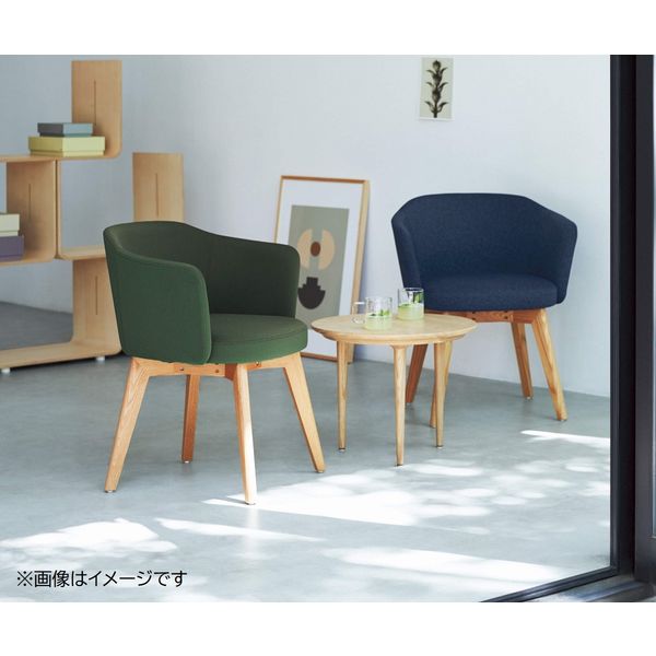 組立設置込】コクヨ コーデ ミドルハイチェア 座回転 ホワイトグレー 