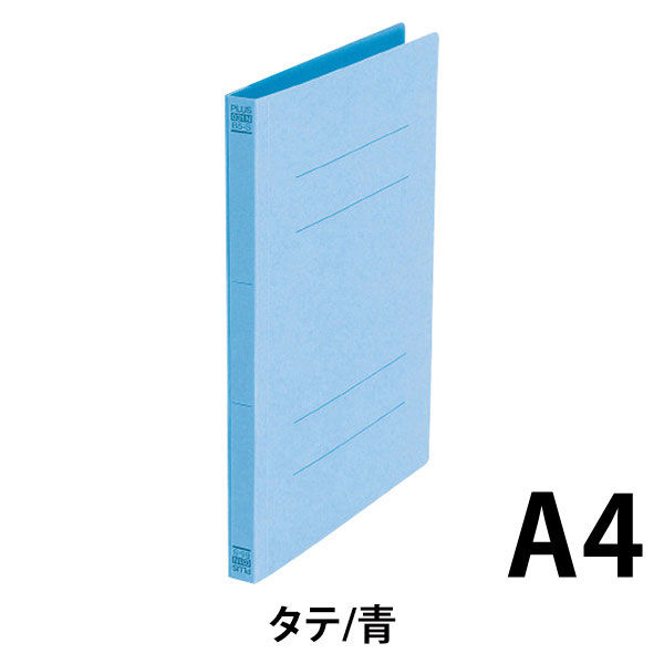 【新品】（まとめ） プラス フラットファイル樹脂 021N A4S 青【×30セット】