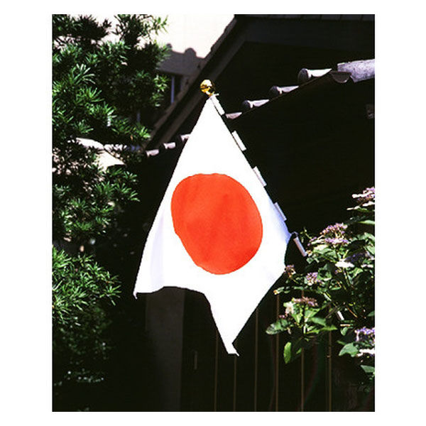 東京製旗 家庭用 国旗セット（A）【テトロン国旗70×105cm】日本製