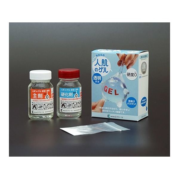 エクシール 人肌(R)のゲル原液(常温硬化・透明) アスカーC0 100g