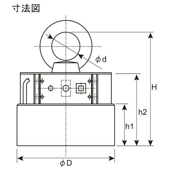 テクノプラン CELーC15RC 電磁リフマグ CEL-C15RC 1個（直送品） - アスクル