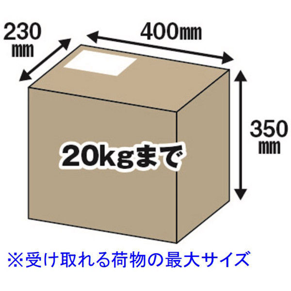 GREENLIFE（グリーンライフ） 宅配ボックス レシーボ2746 TR-2746（TGY） 1個（直送品） - アスクル