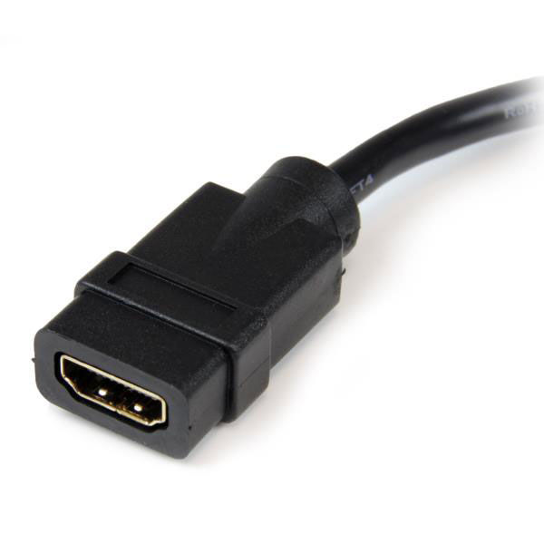 HDMI DVI-D変換ケーブル 20cm