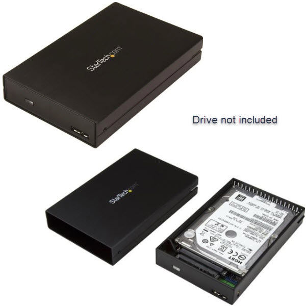 2.5インチSATA SSD/HDDケース USB-C/-A S251BU31315 1個 StarTech.com