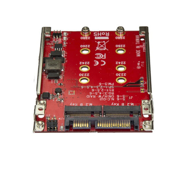 StarTech 変換アダプタ M.2 to 2.5インチSATAコンバータ M.2 SATA SSD to 2.5in SATA Adapter, M.2 NGFF to SATA