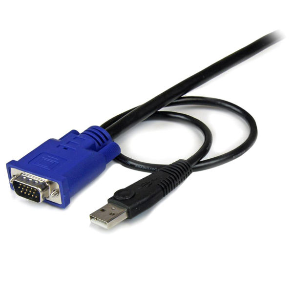 Startech.com 3m PC切換器専用KVMケーブル USB/VGA-VGA SVECONUS10 1個