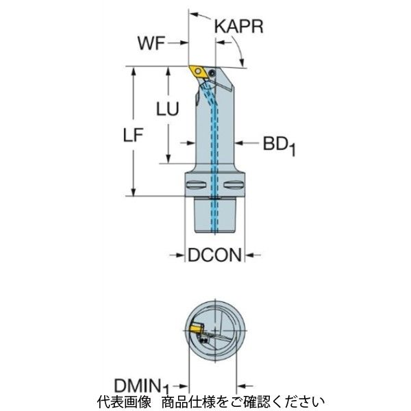 サンドビック（SANDVIK） コロターンHPカッティングヘッド C5-PDUNR