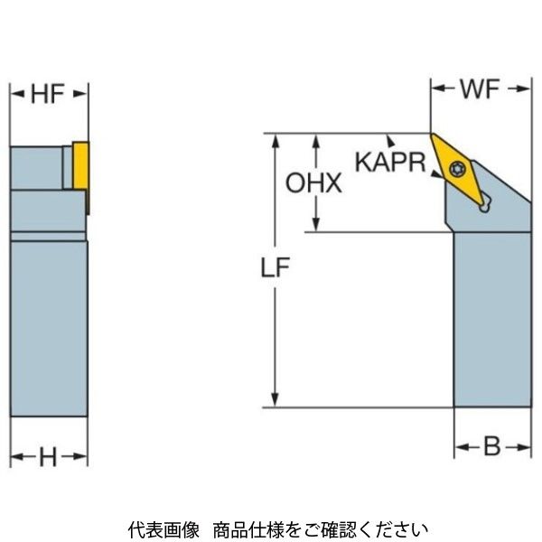 サンドビック（SANDVIK） 外径用ホルダー SVHBR2020K16 1本（直送品