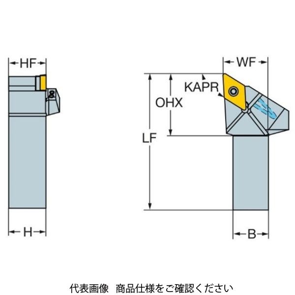 サンドビック（SANDVIK） 外径用ホルダー SDJCL1616H11HP 1本（直送品