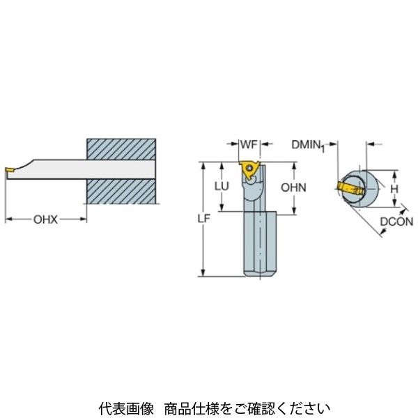 アメリカ通販ファッション サンドビック ウチネジキリホルダー 1 R154.0KFー16ー1220ー11B メンテナンス