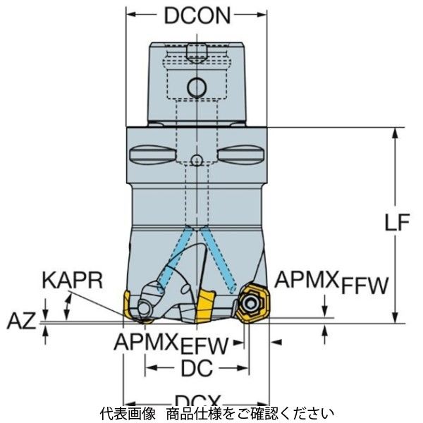 サンドビック（SANDVIK） カッター 419-084C8-14H 1台（直送品