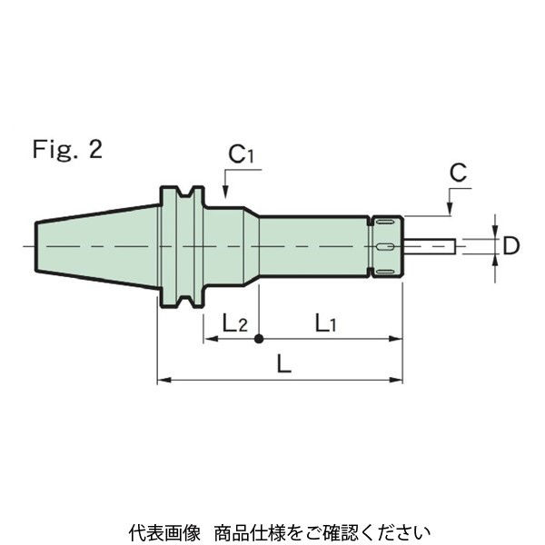 MSTコーポレーション コレットホルダ BT50-CTA20-255 1個（直送品）