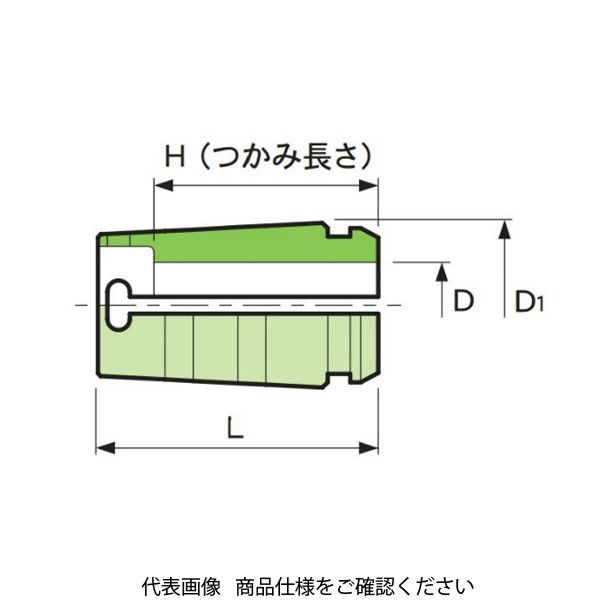 MSTコーポレーション スプリングコレット 超精密級 C32-28-P 1個（直送 