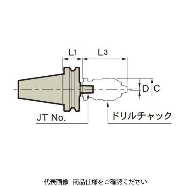 MSTコーポレーション ジャコブステーパホルダ BT40-JTA1-45 1個（直送品） - アスクル