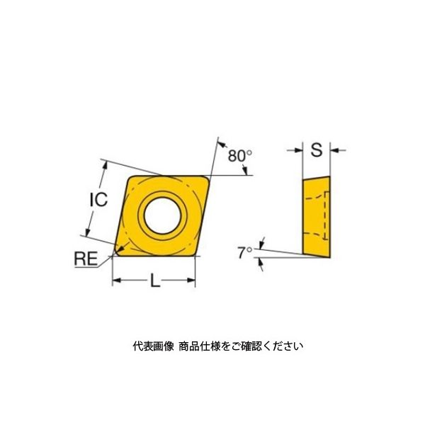 サンドビック TAチップ CCMT09T304ーMF2015 1セット(10個)（直送品