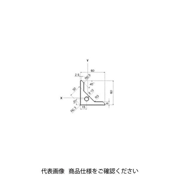 エヌアイシ・オートテック M6 ブラケットフレーム 501mm AFLH-6060-501 1セット（3本）（直送品）