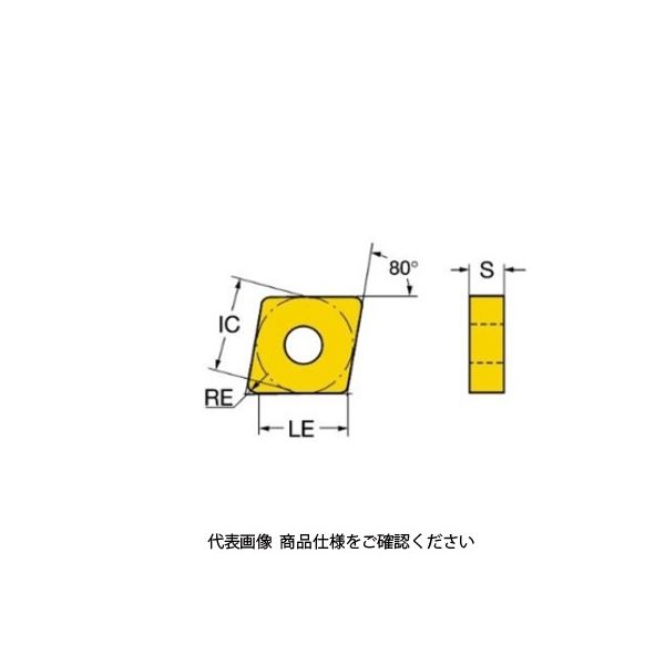 サンドビック（SANDVIK） TAチップ CNMM120412-QR2025 1セット（10個 