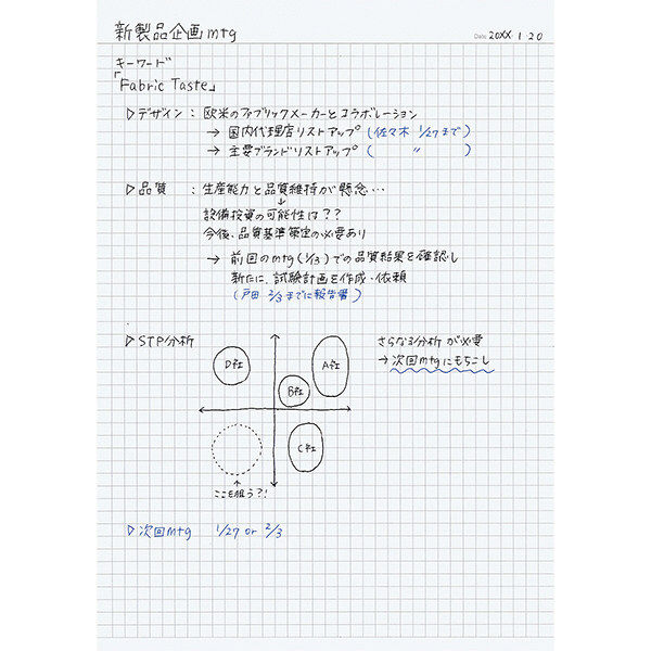 コクヨ キャンパスノート A5 5mm方眼罫 40枚 1冊 ノ-104S5-D