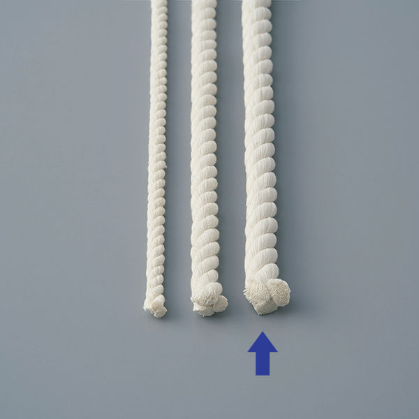 まつうら工業 綿素材 ロープ 太さ12mm 長さ20m 丸巻パック