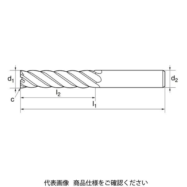 グーリングジャパン 超硬エンドミル #3715ー18 1本（直送品