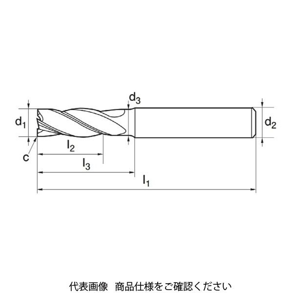 超硬エンドミル　φ3X12 5本セット オイルホール付き小径超硬エンドミル 製品情報 | 先端工具