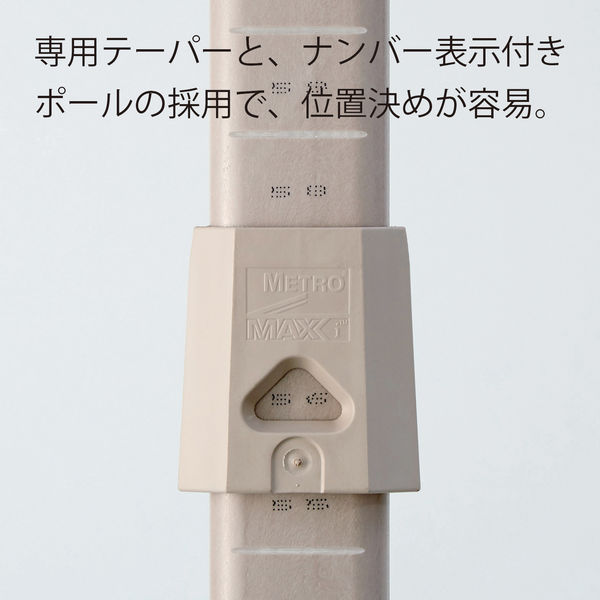 エレクター メトロマックスi MX1836G 棚板グリッドマットタイプ 幅910 