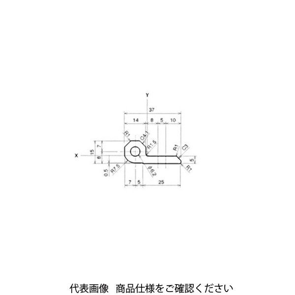 エヌアイシ・オートテック SP 蝶番フレーム 516mm AFH-1537-516 1セット(20本)（直送品） - アスクル