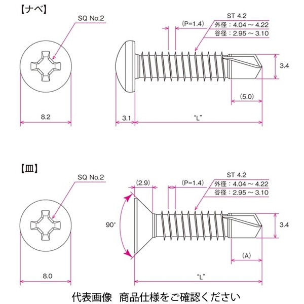 アックスブレーン AX マルチドリルビス4mm(ユニクロ)(皿) MBTー425S 1
