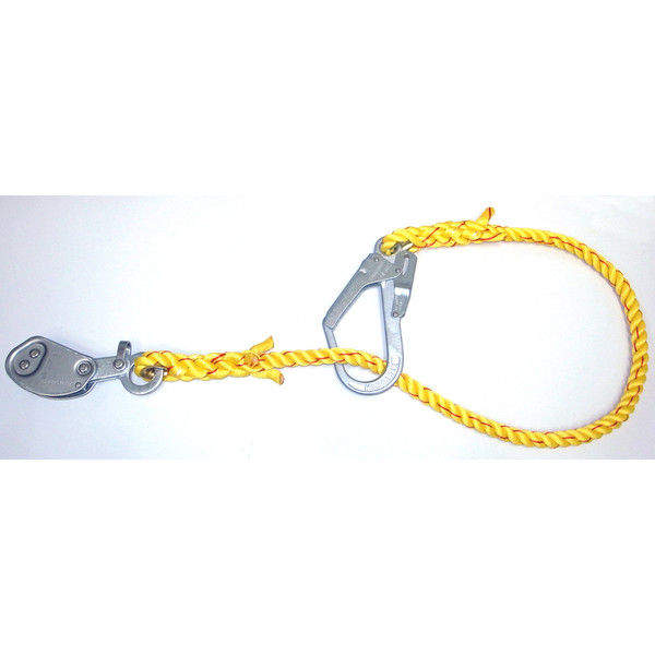 水平親綱設置用 緊張器本体（フック付ロープ連結型） 1.2m NEW-TETORON