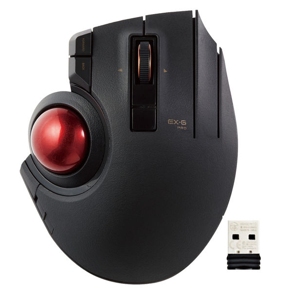 ELECOM トラックボール ワイヤレスマウス M-XPT1MRBK 楽天市場】エレコム マウス トラックボール 有線 ワイヤレス